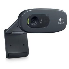 Logitech Webcam HD C270 Black - High-Definition Video Calling and Recording - 960-000636